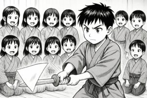 Lire la suite à propos de l’article Découverte du Tameshigiri avec sabre en bois – Initiation pour enfants